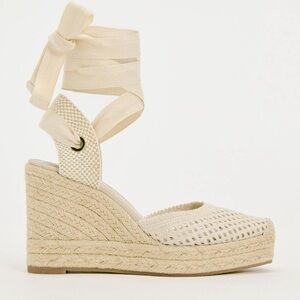 ZARA Crochet Tie Wedges SOLD OUT ONLINE